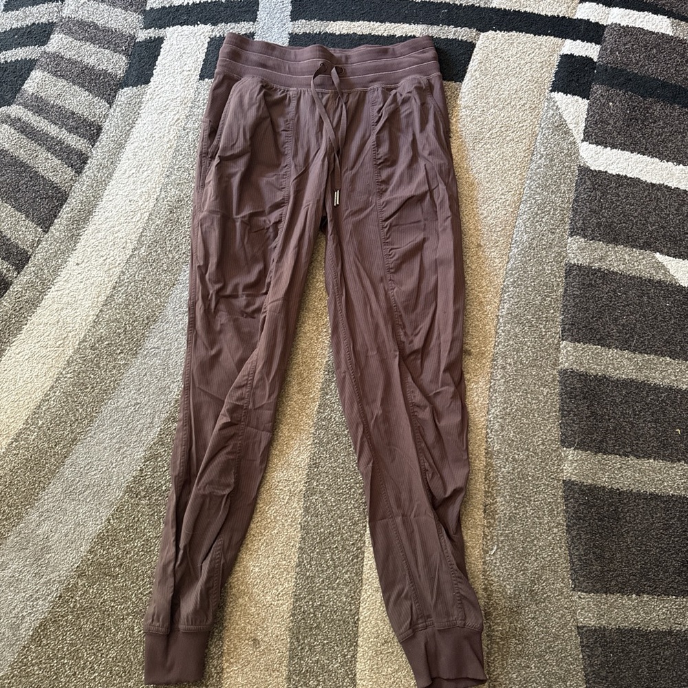 Lululemon Athletica Ribbed Brown Pants